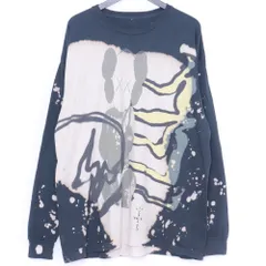 TRAVIS SCOTT CACTUS JACK × KAWS × FRAGMENT ロングスリーブTシャツ XLサイズ グレーのサムネイル