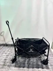 キャリーワゴン アウトドアワゴン 折りたたみ キャリーカート 大容量 58L コンパクト キャンプワゴン ワンタッチ 収納 軽量 台車 荷台 　 sl-lc120
