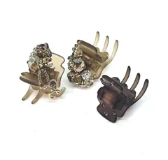 コンプレックスビズ デザートクリップ　3点セット ビーズ ストーン アクセのサムネイル