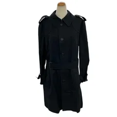 186005 BURBERRY バーバリー シングルトレンチコート ブラック（裏地