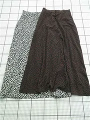 ◇ Θ ローリーズファーム LOWRYS FARM LF519034AD レオパード柄ロングスカート レディース E  【1603230024229】