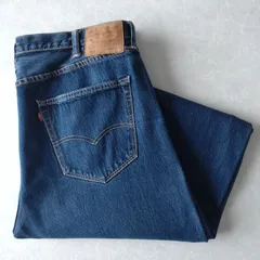 ■古着 Levi's リーバイス 501濃紺ジーンズ デニムパンツ STRAIGHT FIT 15年製 W40L34【L5943】