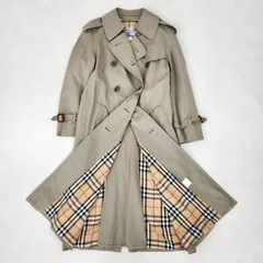 BURBERRY　トレンチコート　バーバリーズ ヴィンテージ ノバチェック 白タグ