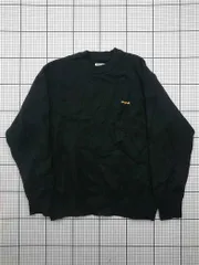 ◇ ⊇ ペニーズ Penneys The Fox Collection ワンポイント刺繍クルーネックニット ブラック系 メンズ M E  【1603230032989】のサムネイル
