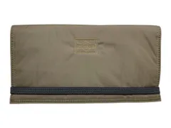 PORTER (ポーター) YOSHIDA&COMPANY 二つ折り 長財布 カーキ メンズ/036