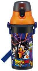 신품 스케이터(Skater) 수통 어린이용 직음 480ml 플라스틱 원터치 식세기 대응 일본제 드래곤 볼 DAIMA 소년 PSB5SANAG-A