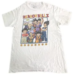 DRAGON BALL Z ドラゴンボールZ 半袖Ｔシャツ アニメ キャラクター ホワイト(メンズ M)中古 古着 X8013