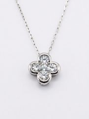 鑑別書付き】K18 天然ダイヤ0.4ct 大粒 ペンダントトップ - メルカリ