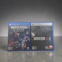 ​【まとめ売り】PS4 ウォッチドッグス レギオン & PS5 バイオハザード RE:4 セット