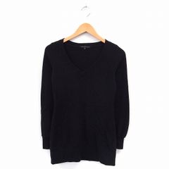 UNTITLED シルクカシミヤ Vネックニット 黒 2 上質 - メルカリ
