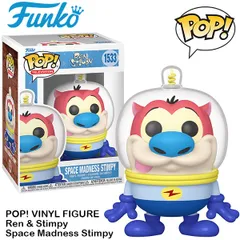 POP! TELEVISION VINYL FIGURE REN & STIMPY SPACE MADNESS STIMPY 【FUNKO】レン＆スティンピーの【スティンピー】