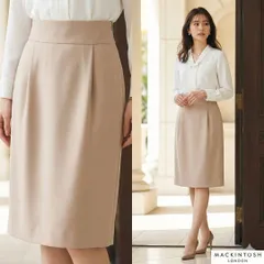 MACKINTOSH LONDON【40】スカート ベージュ 膝丈 L相当 通勤