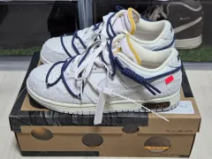 出品 (260) オフホワイト X NIKE ダンク ロー ザ 50 - ロット 18