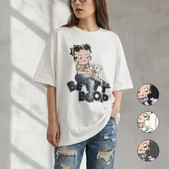 BETTY BOOP ベティブープ ベティちゃん ビッグT Tシャツ レディース メンズ ユニセックス 半袖 プレゼント ギフト
