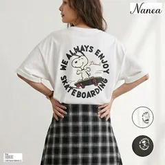 PEANUTS SNOOPY (スヌーピー) スケータースヌーピー Tee Tシャツ レディース メンズ ユニセックス 半袖 プレゼント ギフト