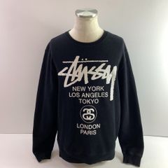 Stüssy ワールドツアー スウェット ネイビー - メルカリ
