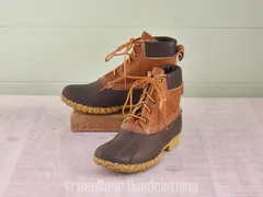 E506 USA製 L.L.Bean ビーンブーツ 茶 レディース 6M 24cmのサムネイル