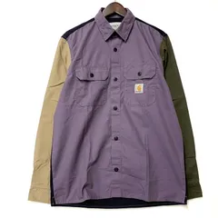 【中古美品】 CARHARTT WIP カーハート ダブリューアイピー I029117 LS VALIANT 4 SHIRT ロングスリーブ バリアント フォー シャツ トップス 長袖 【142-260409-cs-23-izu】