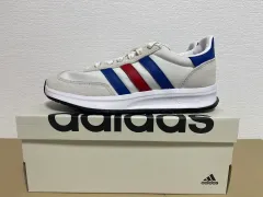 アディダス CLOUDFOAM 白 青 赤 スニーカー 265mm