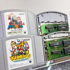 【フルメンテナンス】ニンテンドー64 スーパーマリオ64 マリオストーリー 2本セット