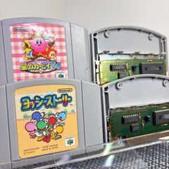 [풀 메인터넌스] 닌텐도 64 별의 커비 64 요시 스토리 2 개 세트