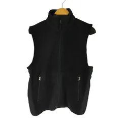ギャップ Gap 90S 紺タグ ナイロン切り替え フリースベスト メンズ import：S 