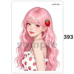 オリジナル人物ステッカー【393】