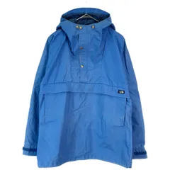 70年代 THE NORTH FACE ノースフェイス GORE-TEX アノラックパーカー ヴィンテージ アウトドア ブルー(メンズ M)中古 古着 X8022