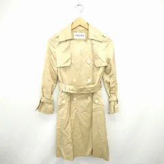 N.Natural Beauty Basic N.ナチュラルビューティーベーシック コート アウター トレンチ ミモレ丈 ロング 綿 コットン S ベージュ 薄茶 /TT43