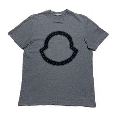 極美品〕モンクレール スタッズ ブラック XL Tシャツ 正規品 5S651 