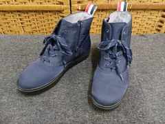 le coq sportif ルコックスポルティフ ハイカットスニーカー 24.0cm ネイビー 美品