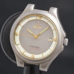 ソーラー 石付 クロイゼ SK-201-C グレー文字盤 デイト レディース腕時計 2000000 NSK KRK