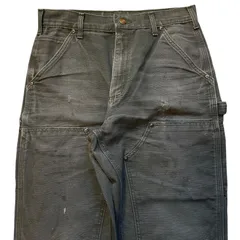 USA製 Carhartt Double Knee Painter Pants モスグリーン W30 L26 カーハート ダブルニー ペインター 緑