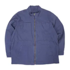 ギャップ GAP 00s 2000年代 スタンドカラー ワークジャケット 無地 USA ヴィンテージ アメリカ 古着 メンズ コート ジャケット ネイビー 紺 XL【中古】