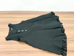 COMME CA ISM ジャンパースカート 140A 黒 フォーマル