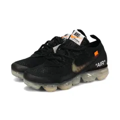 NIKE AIR VAPORMAX FLYKNIT -OFF-WHITE- BLACK/TOTAL CRIMSON/CLEAR US4-23.0cm