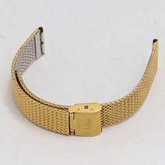 ユニバーサルジュネーブ メッシュ 金属ベルト ゴールドカラー - メルカリ