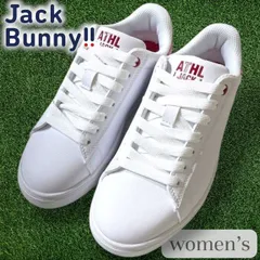 【未使用級 極美品】JACK BUNNY レディースゴルフシューズ 厚底レザー sho20-1.jpg