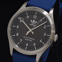 adidas アディダス 腕時計 ネイビー 稼働確認済み 箱無し - メルカリ