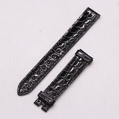 Cartier カルティエ ベニュワール クロコ時計ストラップ グレー - メルカリ