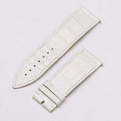 ウブロ 純正 25mm ビッグバン 301 クロコ ラバー ベルト ホワイト