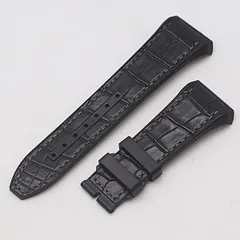 フランクミュラー 純正ベルト レザー ブラックカラー 29mm用 メンズ