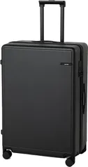 【UC016】新古品 エース スーツケース 大型 大容量 lサイズ 7泊8日 8泊9日 9泊10日 92L 折り畳みドリンクホルダー付 サイドフック付 5.1kg キャリーケース キャリーバッグ ベベル No.05683のサムネイル