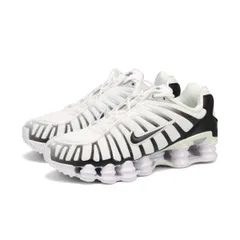 NIKE SHOX TL WHITE/PLATINUM US7-25.0cm
