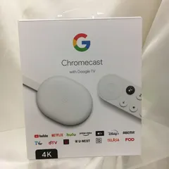 [三沢店65-105-0406] Chromecast with Google TV（4Kモデル）第4世代のサムネイル