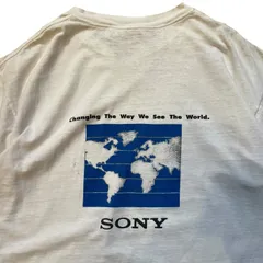90s SONY “Torinitron XBR” S/S Tee 白 XL相当 ソニー 企業Tシャツ ホワイトのサムネイル