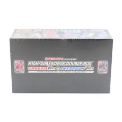 【中古】 ポケモンカードゲーム ソード＆シールド ハイクラスデッキ ダブルボックス ゲンガーVMAX＆インテレオンVMAX バンギラスV エンペルトV POKEMON ポケカ コレクション 2021 Nintendo 未開封 シュリンク付き A2601040
