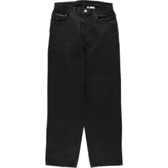 古着 90~00年代 カルバンクライン Calvin klein JEANS ブラックデニム テーパードデニムパンツ レディースL(w28)相当/eaa618925