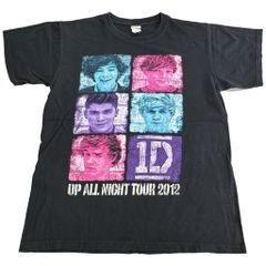 ONE DIRECTION 원 다이렉션 2012 투어 T셔츠 뮤지션 블랙(맨즈 M) 중고 헌 옷 X8068