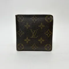 3957 LOUIS VUITTON ルイヴィトン モノグラム 二つ折り財布 ポルトフォイユ マルコ